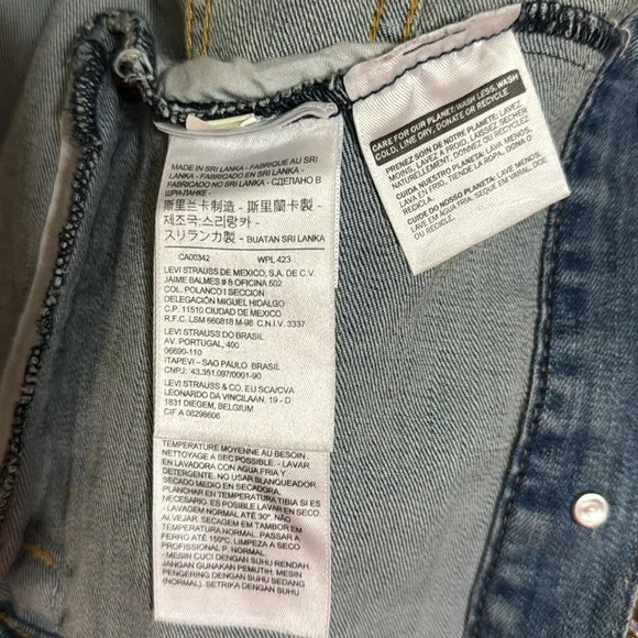 Levis classic denim jacket - Picture 4 of 4